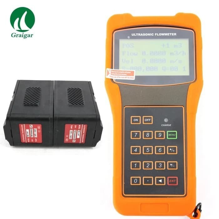 Jual Ultrasonic Flow Meter TUF2000H 50-700mm TM1HT Liquid Tester Meter ...
