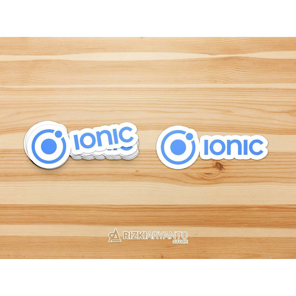 Jual Sticker - Stiker Logo Ionic untuk PC Laptop HP dll | Shopee Indonesia