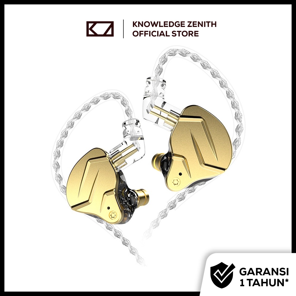 In Ear Kz Zsn Pro Híbridos (1BA+1DD), Cable Desmontable