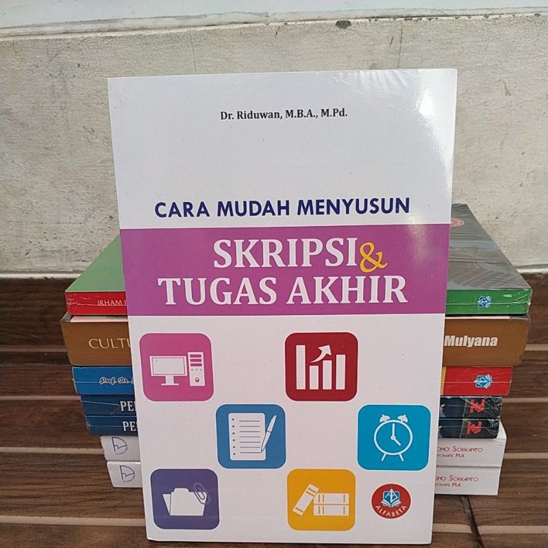 Jual Buku Original Cara Mudah Menyusun Skripsi & Tugas Akhir | Shopee ...