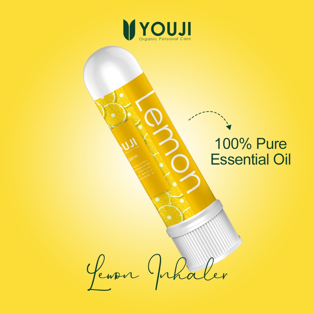Jual Inhaler Lemon YOUJI Essential Oil Minyak Esensial Aromatherapy ...