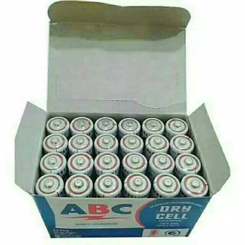 Jual batre kecil ABC R6 AA biru exp 2027 | Shopee Indonesia