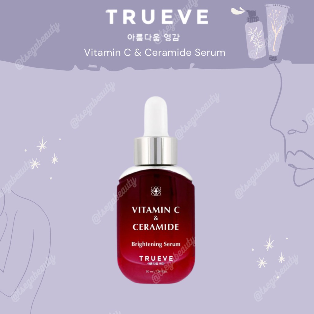 Jual TRUEVE VITAMIN C & CERAMIDE Brightening Serum 30 ML, Serum Wajah ...