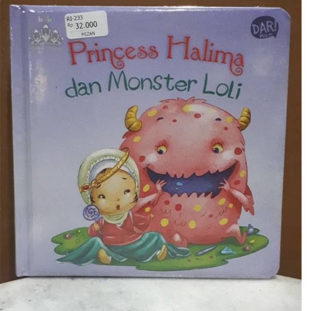Jual buku bbw anak board book princess Halima dan monster Loli | Shopee ...
