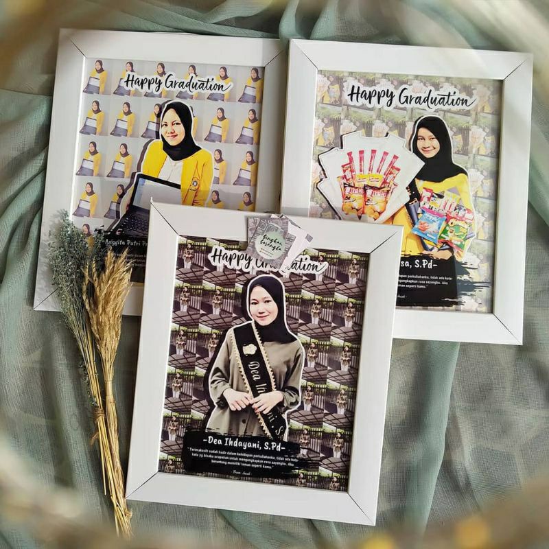 Jual Edit Foto Mozaik dengan Frame Block Poster ukuran 12R dll. -  Multicolor di Seller AJ_store - Karanganyar, Kota Bandung