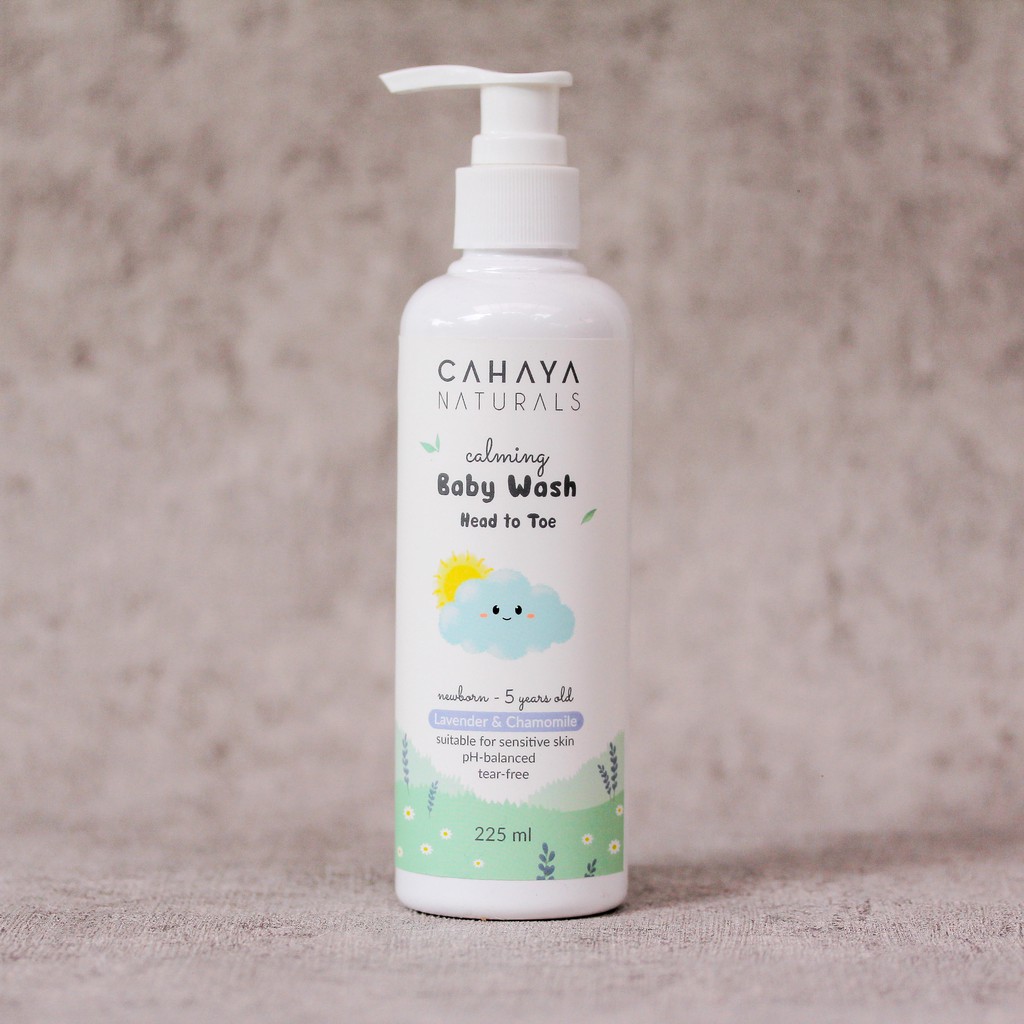 Jual Cahaya Naturals Natural Baby Wash Head To Toe / Sabun Sampo Bayi