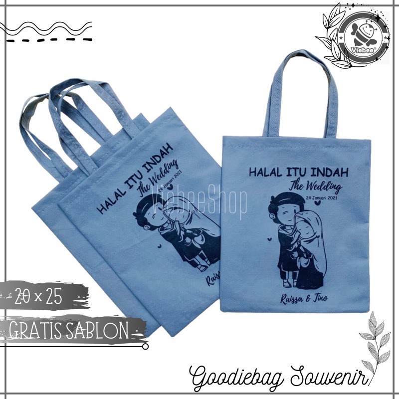 Totebag murah online shopee