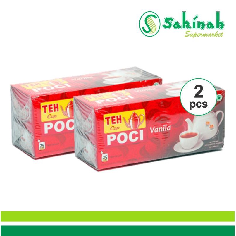 Jual Teh Poci Rasa Vanila (Teh celup) (2pcs) | Shopee Indonesia