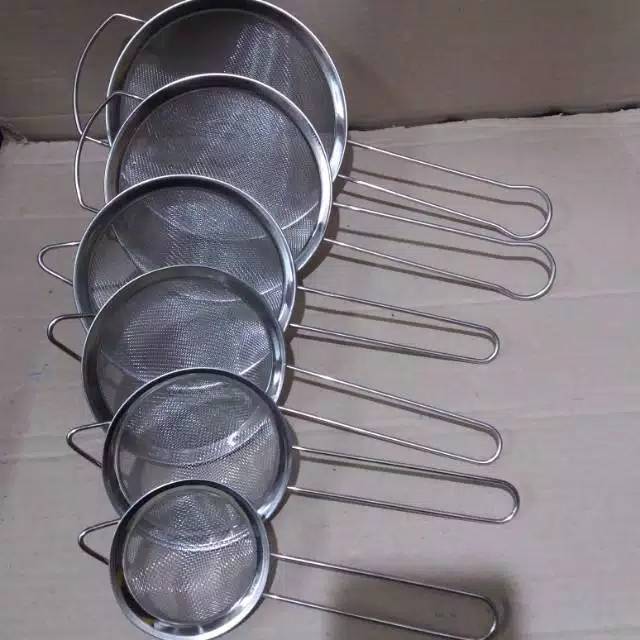 Jual Saringan Stainless 6 Ukuran Saringan Minyak Saringan Ceko Serbaguna Shopee Indonesia 7342