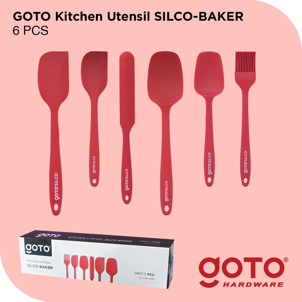 Jual Goto Silco Baker Kitchen Utensil Silikon Spatula Selai Kue Roti ...