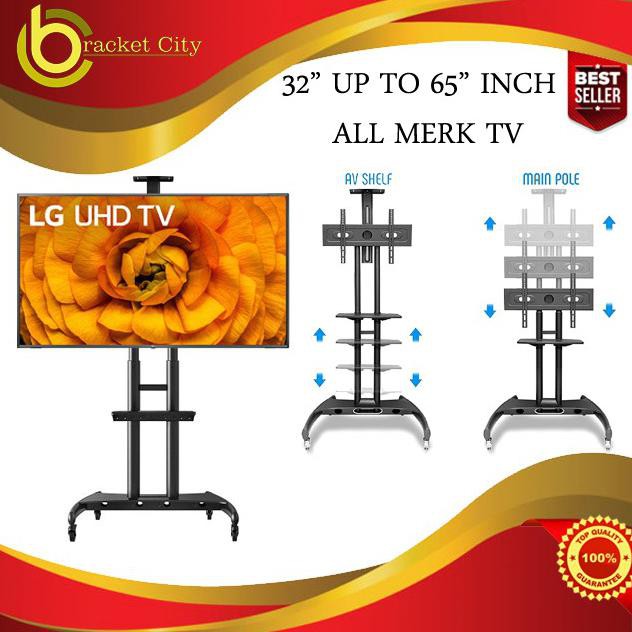 Jual Bracket Standing Tv / Breket Tv Stand 65 60 55 50 49 43 32 " Inch ...