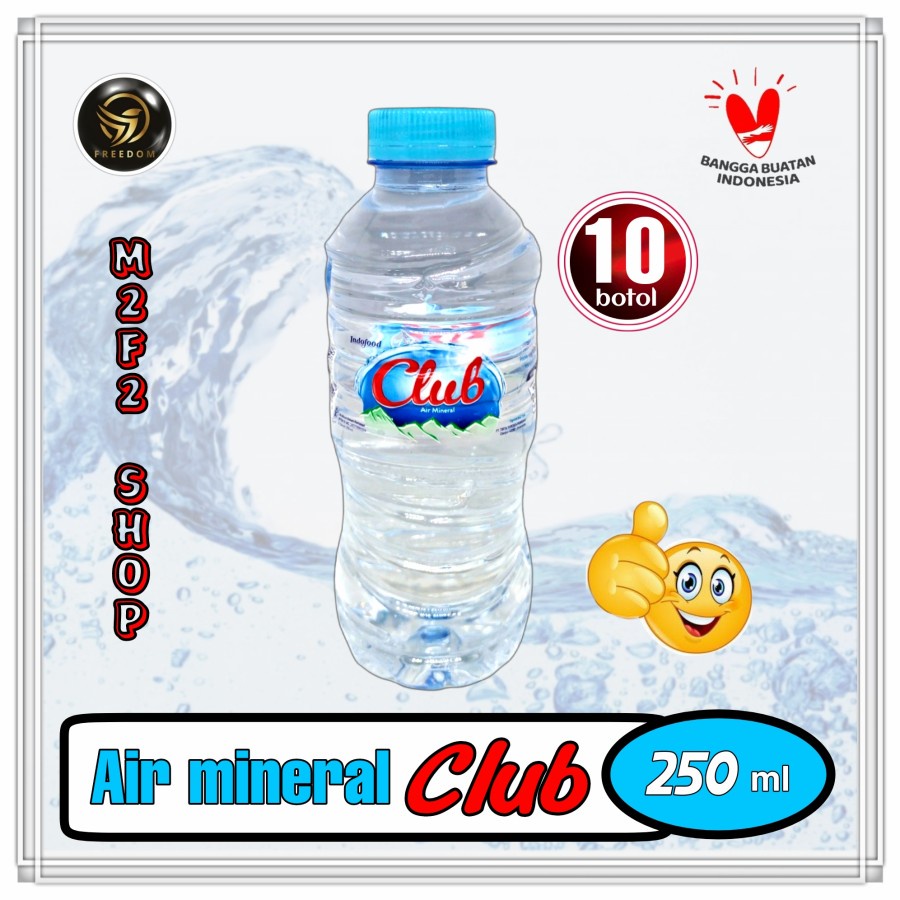 Jual Air Mineral Club Baby Mini Botol Plastik Pet - 250 ml (Kemasan 10