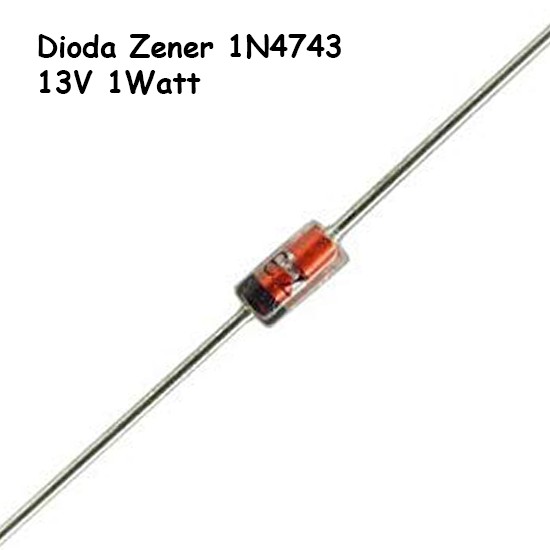 25 X 1N4743A Zener Diodes – 13 Volt, 1 Watt, 5% Tolerance – Free US Shipping