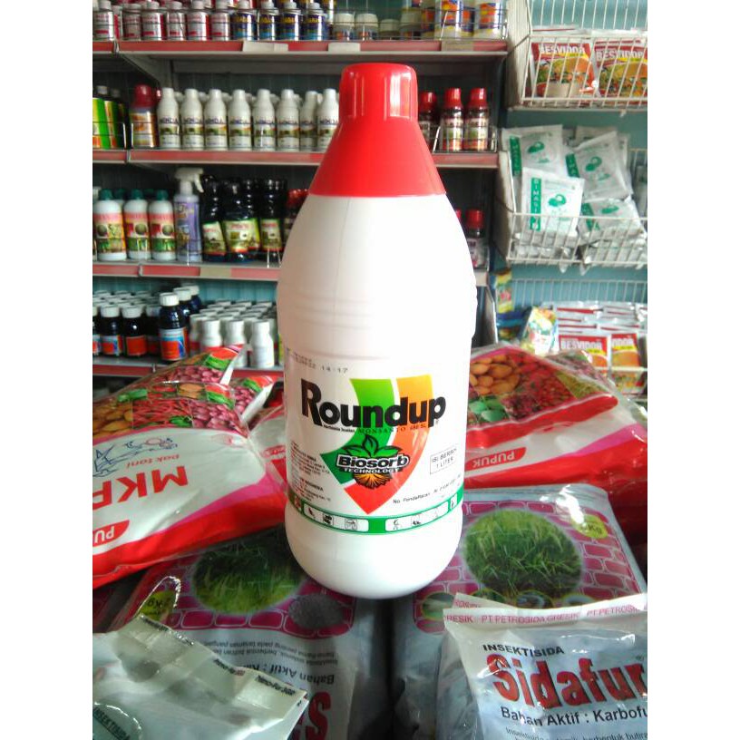 Jual Herbisida Racun Rumput Roundup Kemasan 1 Liter | Shopee Indonesia