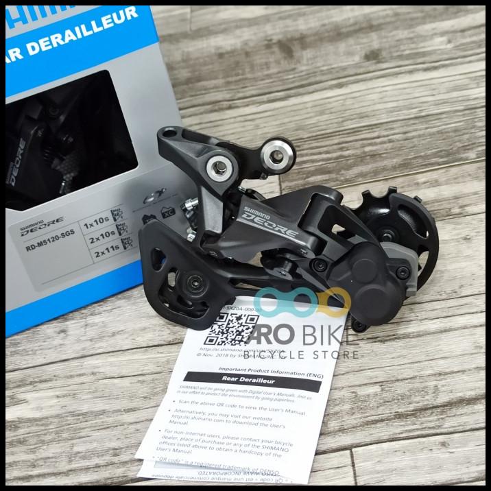 Deragliatore posteriore SHIMANO DEORE RD M5120 Shadow Mountain Bike SGS deragliatori MTB 10 velocà 11 velocà 22 velocà  18