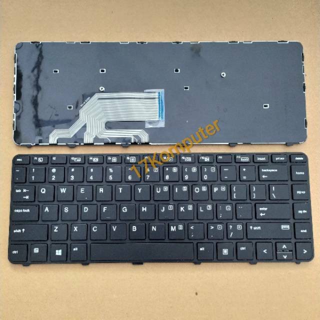 Latin Spanish Keyboard For HP ProBook 430 G3/440 G3/446 G3/644 G3/430 G4/440 G4 – Black