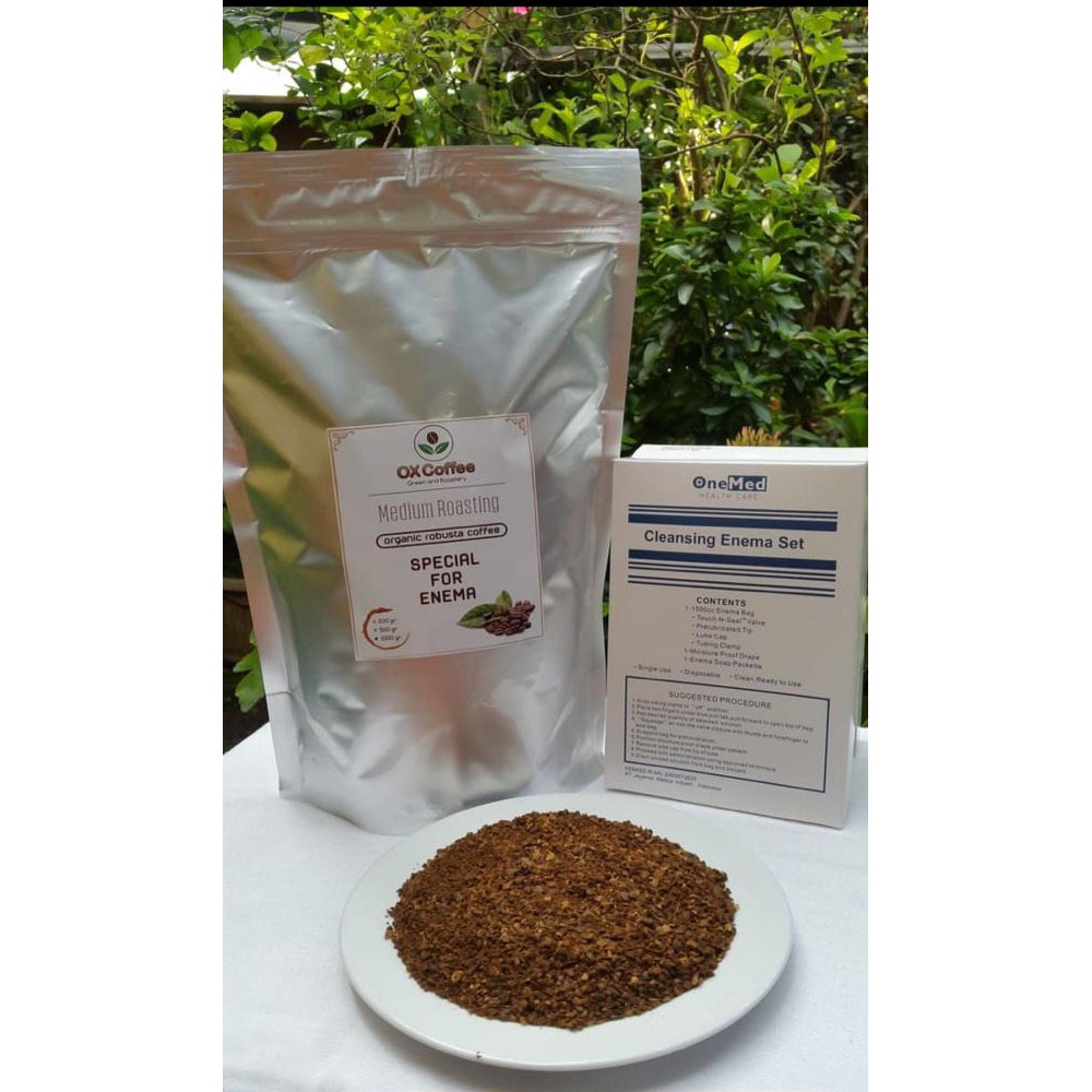 Jual Paket Alat dan Kopi Enema Medium Roasting 1 kg | Shopee Indonesia
