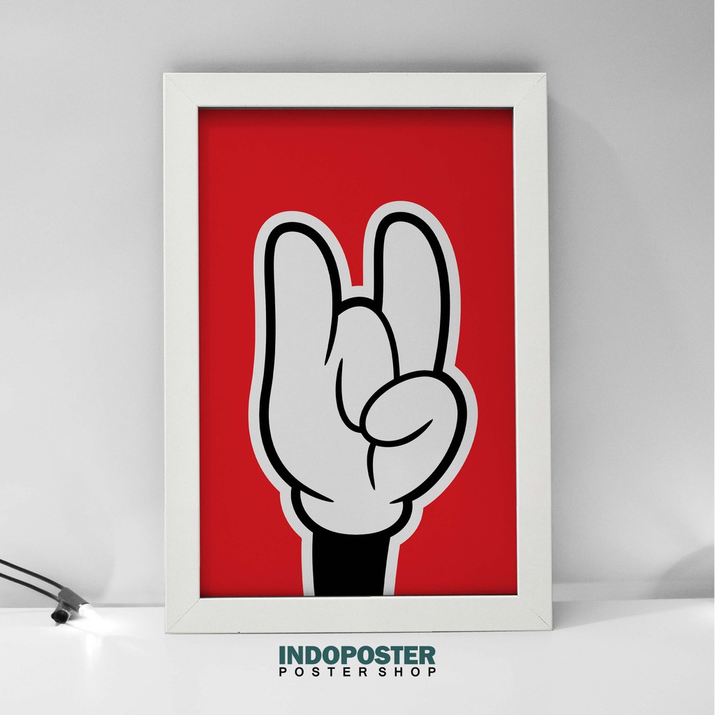 Jual Poster Mickey Mouse Metal | Shopee Indonesia