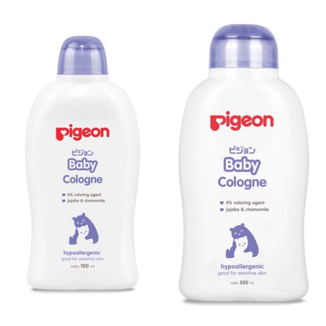 Jual PIGEON BABY COLOGNE hypoallergenic 100 200ml Shopee Indonesia