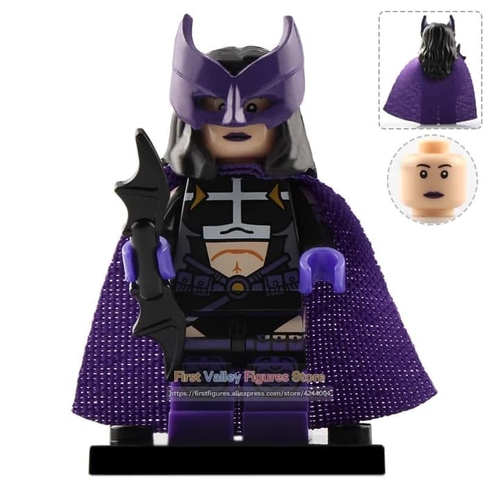 Jual Lego Minifigure batman Huntress Azbat cat woman bat girl super ...