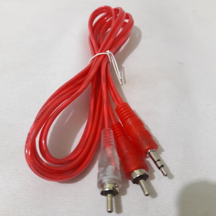 Jual Kabel Audio RCA 1 ke 2 ( 1,5 meter ) | Shopee Indonesia
