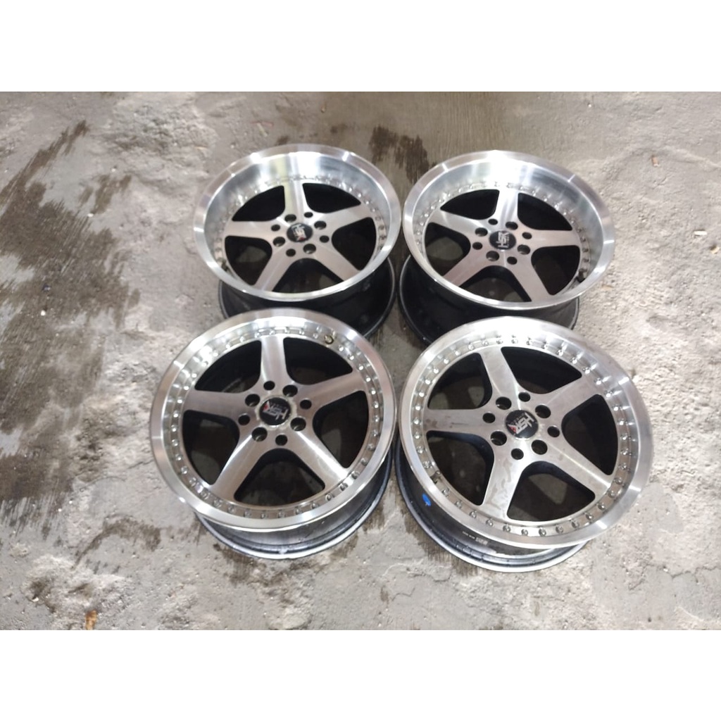 Jual Velg Pelek Mobil Racing Ring Hsr Celong Seken Pcd