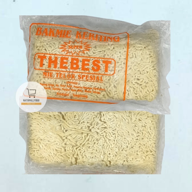 Jual The Best Bakmie Keriting Basah Telur Mentah Shopee Indonesia