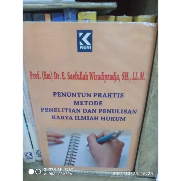 Jual Buku penuntun praktis metode penelitian dan penulisan karya ilmiah ...