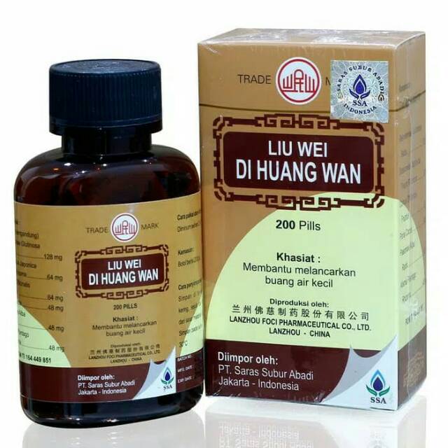 LIU WEI DI HUANG WAN ( obat kesehatan ginjal)
