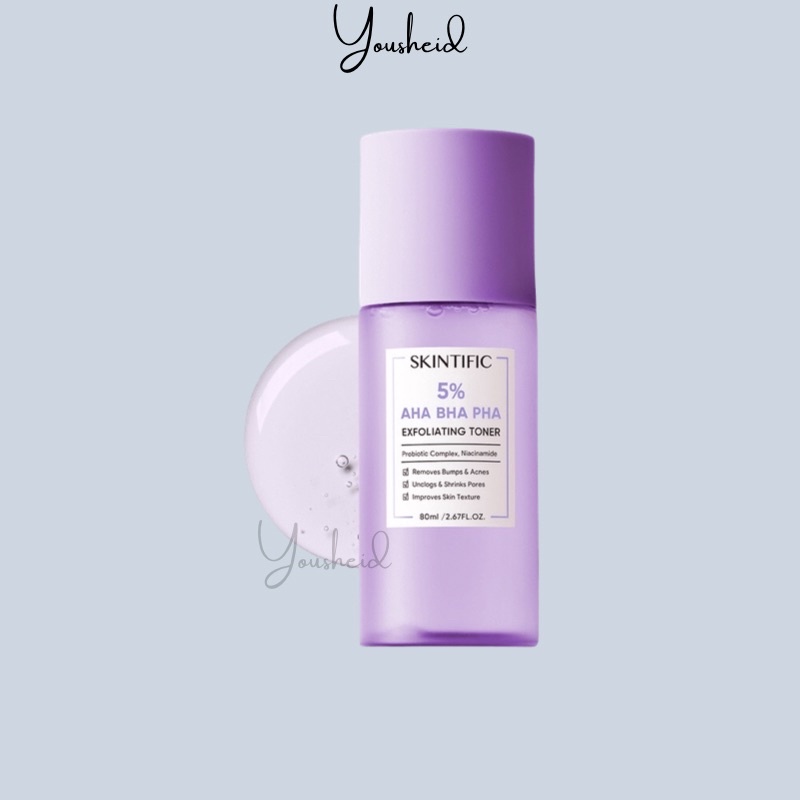 Jual SKINTIFIC 5% AHA BHA PHA Exfoliating Toner - SKINTIFIC EXFO TONER ...
