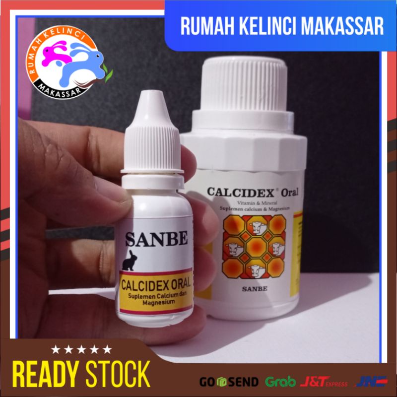 Jual Calcidex Oral 10ML Obat Lumpuh Hewan Gangguan Kalsium Meningkatkan ...