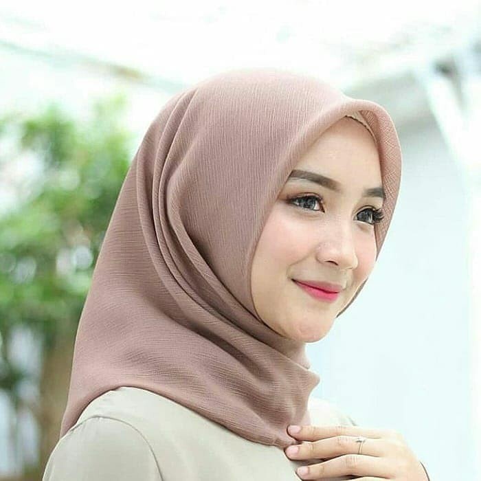 Jual Hijab Cornskin Segi Empat Corn Square Cantik Shopee Indonesia