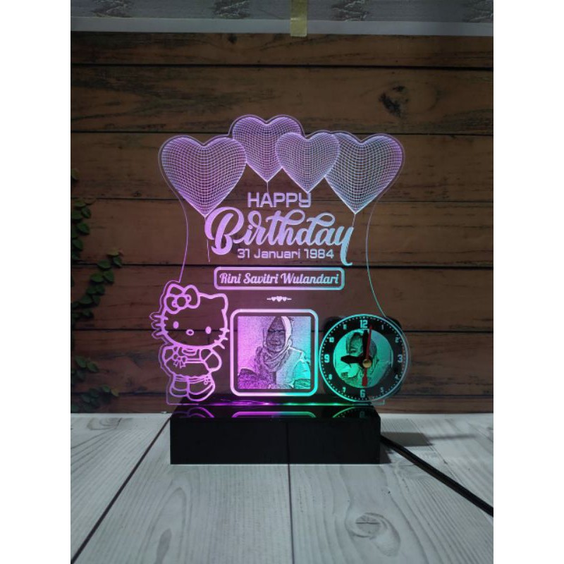 Jual Lampu LED akrilik | Shopee Indonesia