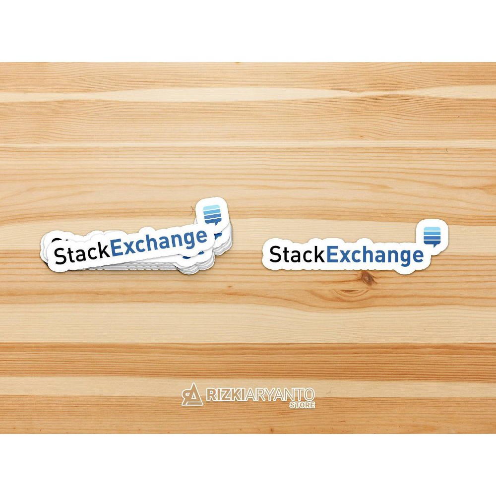 Jual Sticker - Stiker Logo Stack Exchange untuk PC Laptop HP dll ...