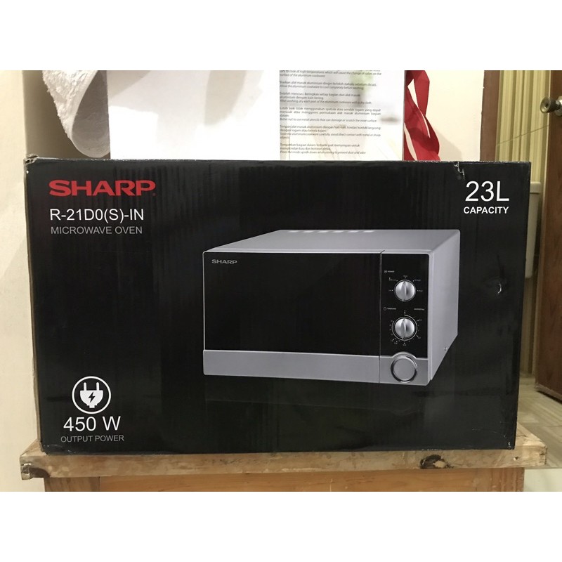 Jual Microwave Oven SHARP R21D0(S)IN 23L Shopee Indonesia
