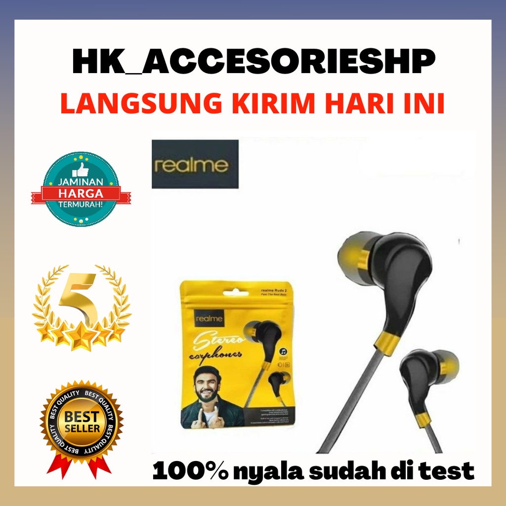 Jual Headset Realme Buds 2 In-Ear Earphone | Shopee Indonesia