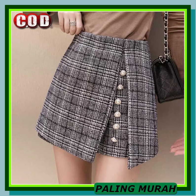 Jual Rok Korea Mini Skirt Tennis Korea Rok Mini Dance Cover Dengan Rib ...