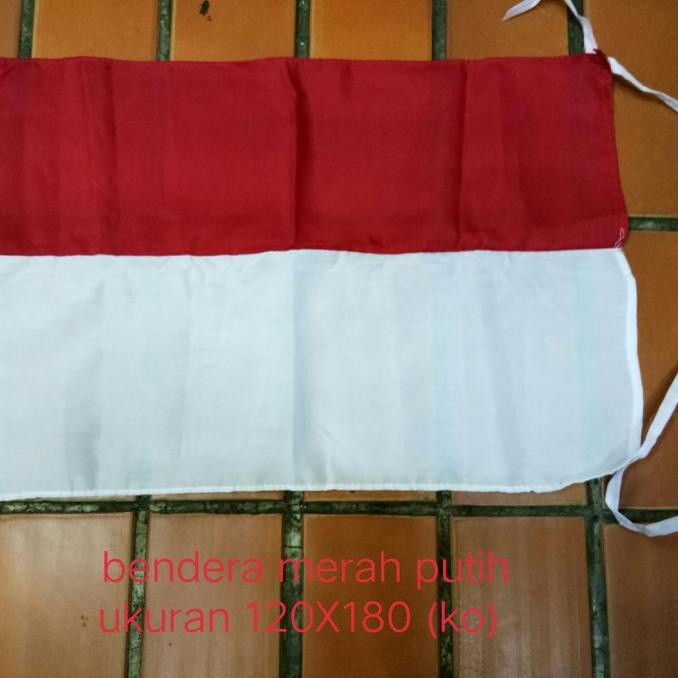 Jual ```````] bendara merah Putih Ukuran 120x180cm | Shopee Indonesia
