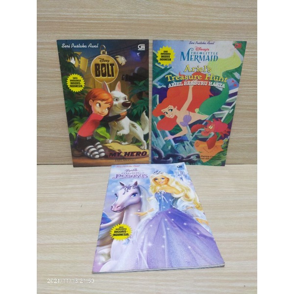 Jual Buku Ceriat Anak Bilingual Seri Pustaka Awal Paket 3 Buku | Shopee ...