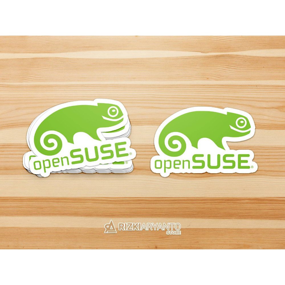 Jual Sticker - Stiker Logo OpenSUSE Linux untuk PC Laptop HP dll ...