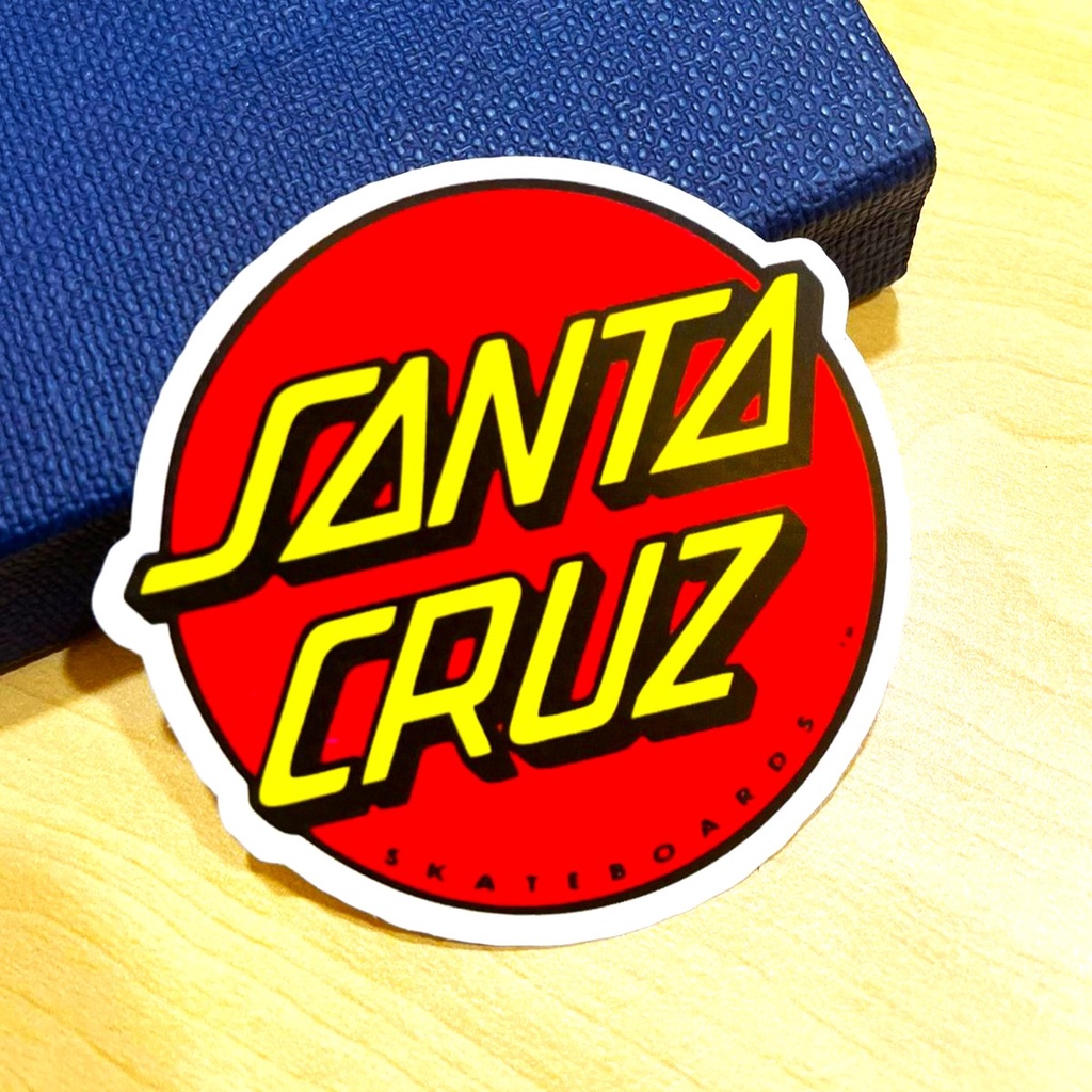 Jual Stiker / Sticker SANTA CRUZ Brand Logo Cutting | Shopee Indonesia