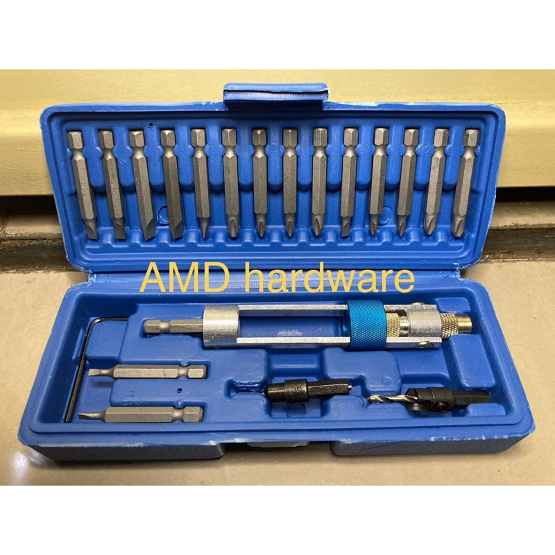 Jual ADAPTER BOR MENJADI OBENG SET MATA SCREWDRIVER SET EXTENSION Isi ...