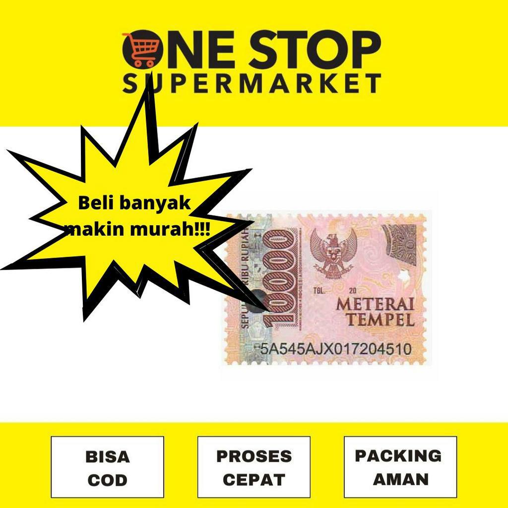 Jual Materai Meterai Murah Shopee Indonesia