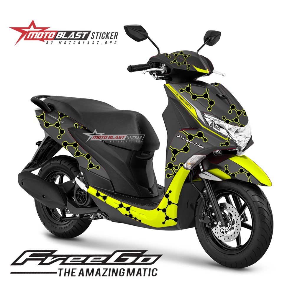 Jual Decal Sticker Motor Motoblast - Yamaha Freego Livery Iannone-Full ...