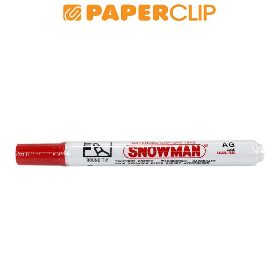 MARKER SNOWMAN PERMANENT AG12 RED