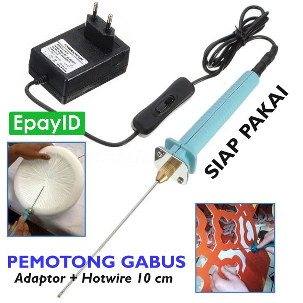 Jual SIAP PAKAI Pemotong Gabus Styrofoam Hotwire Ukir craft Foam