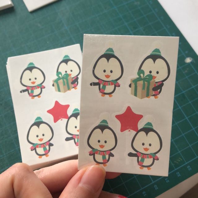Jual POTATOO Christmas penguin tattoo sticker | Shopee Indonesia