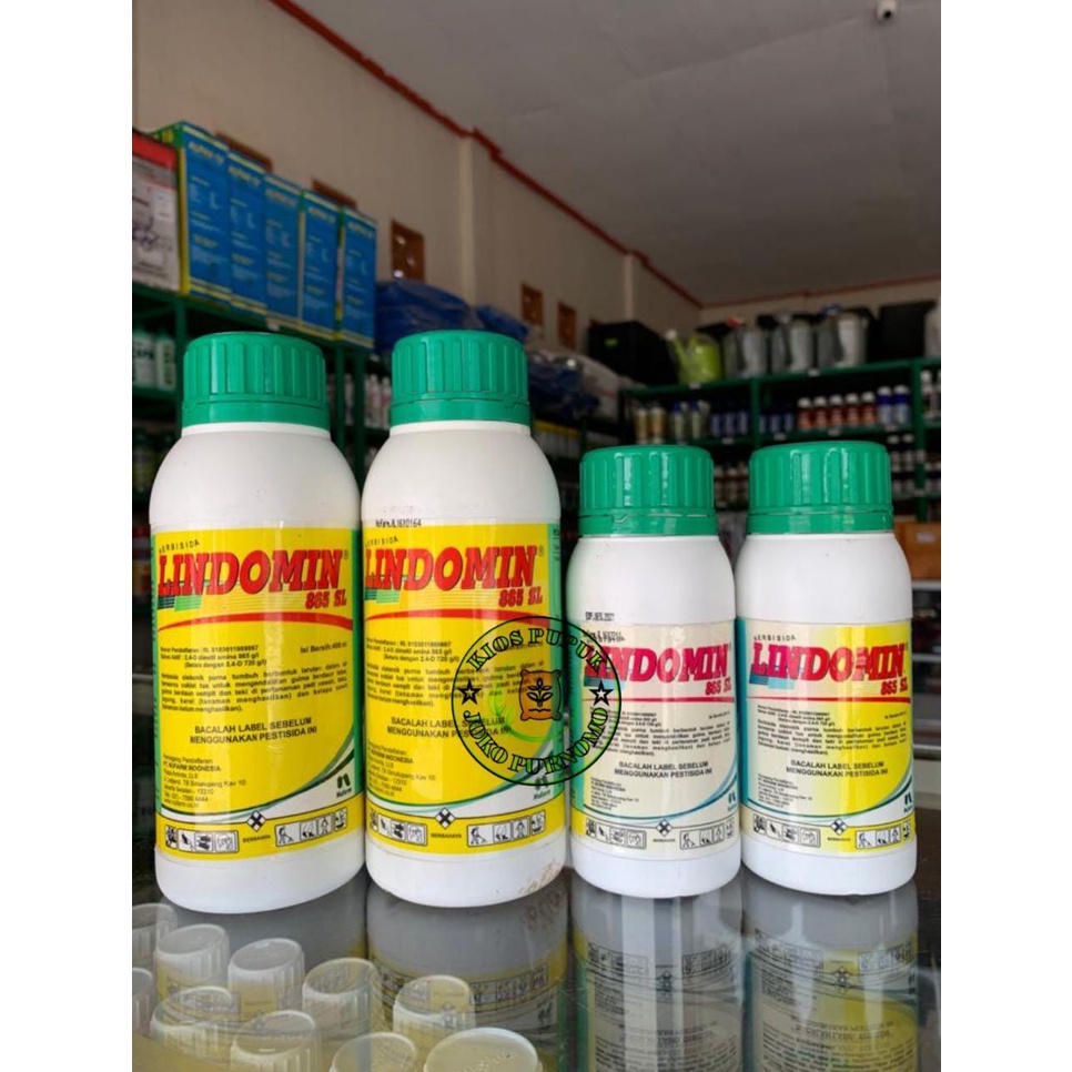 Jual LINDOMIN 865SL 200ML-400ML (HERBISIDA) | Shopee Indonesia
