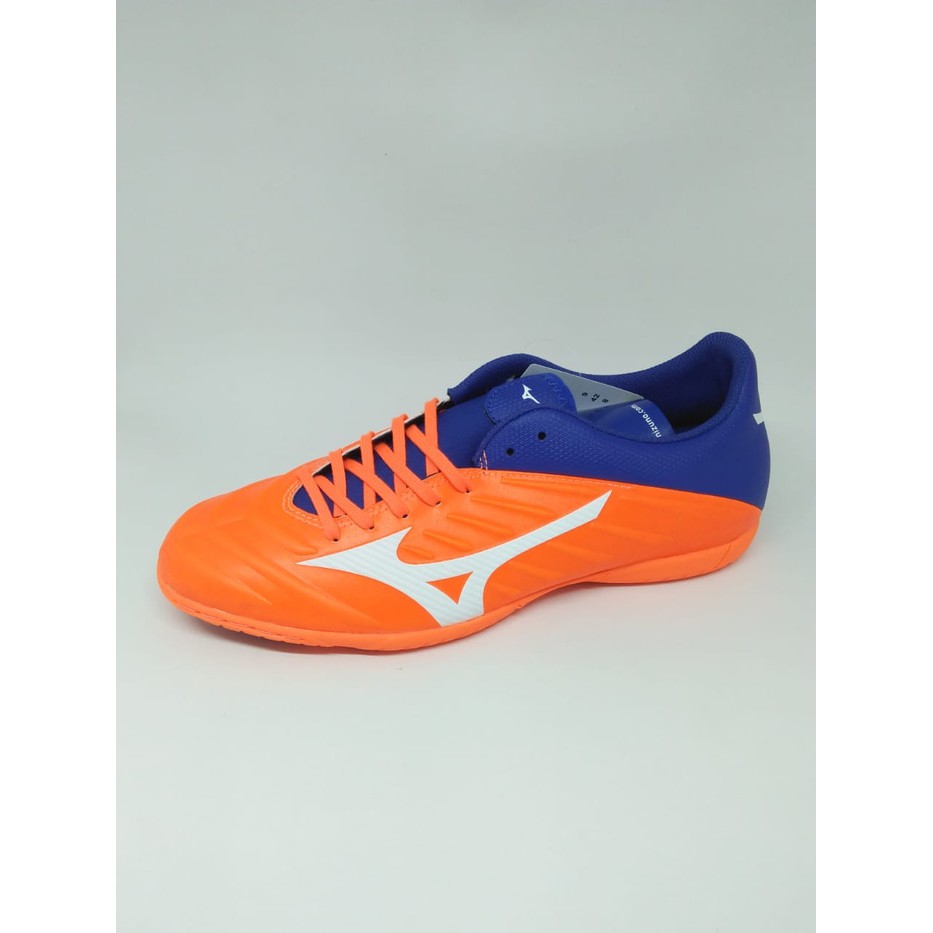 Jual TERBARU Sepatu Futsal mizuno original Rebula 2 V3 IN orange