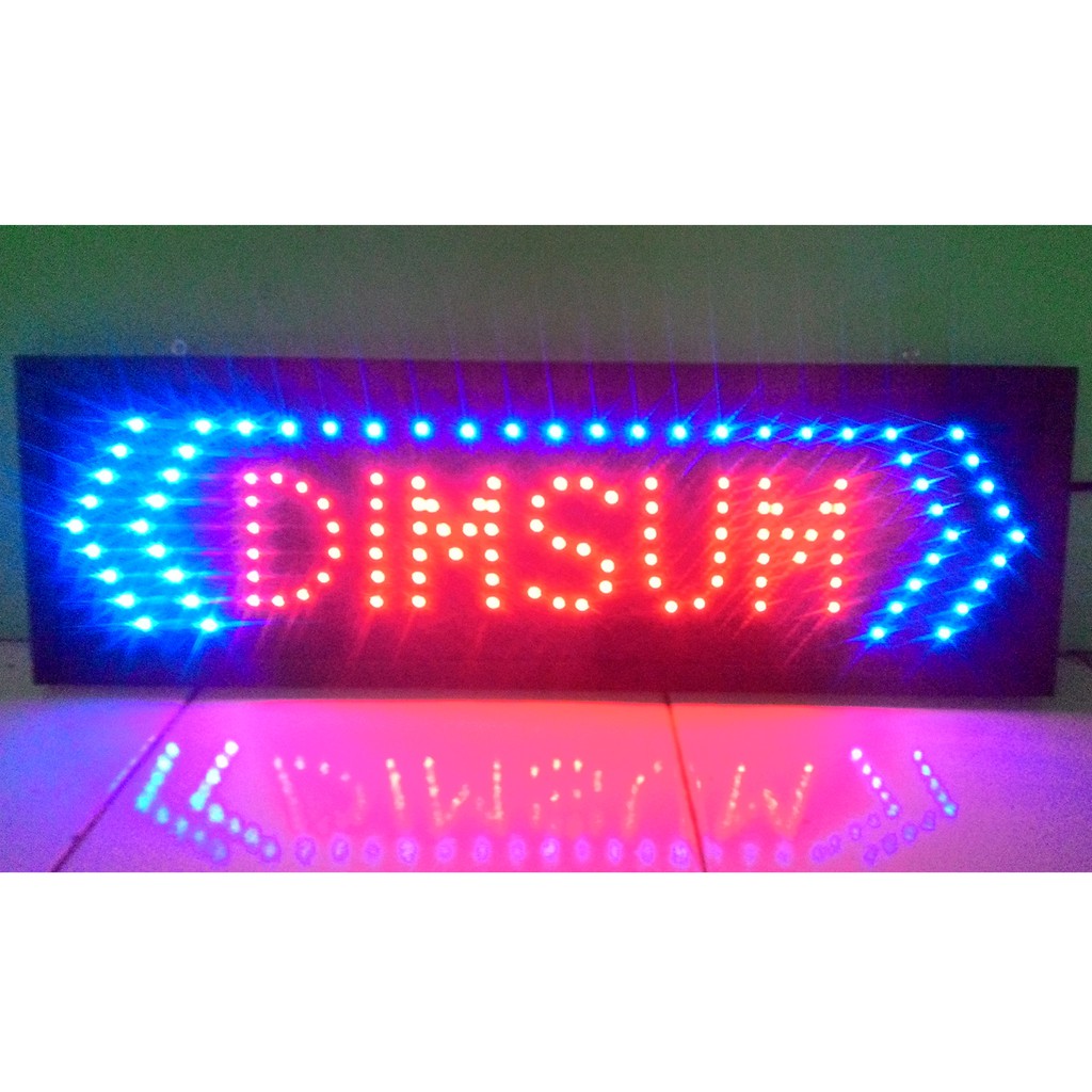 Jual Papan Tulisan Lampu Led Sign ~ Dimsum ~ Shopee Indonesia 7316